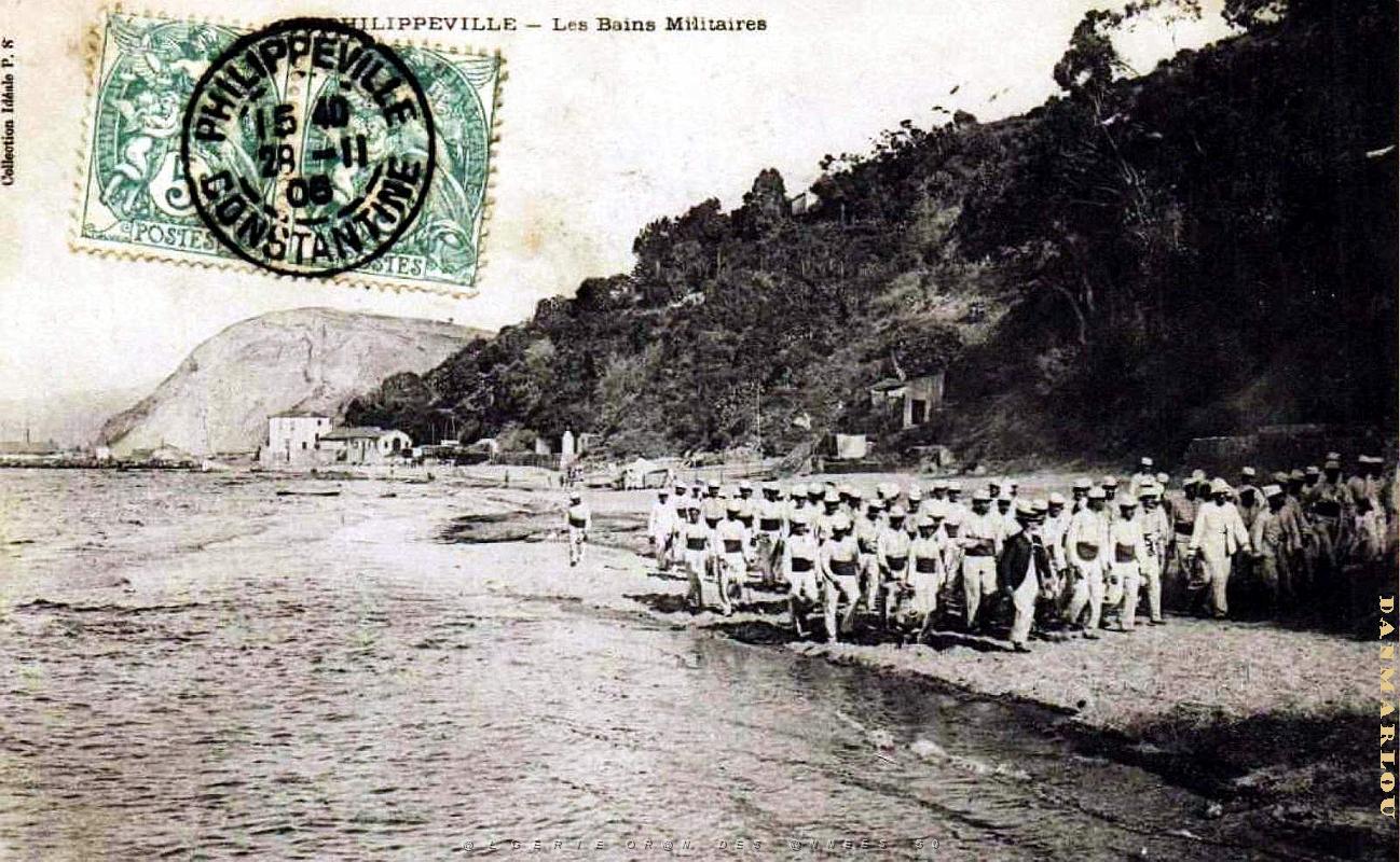 Philippeville - Legion - Bains Militaires - 1907.jpg